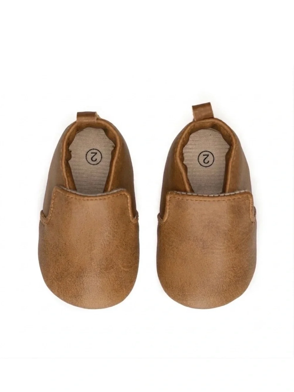 NIB Baby Loafer Mox Sweet N Swag Brown Slip-On Shoes SZ 2